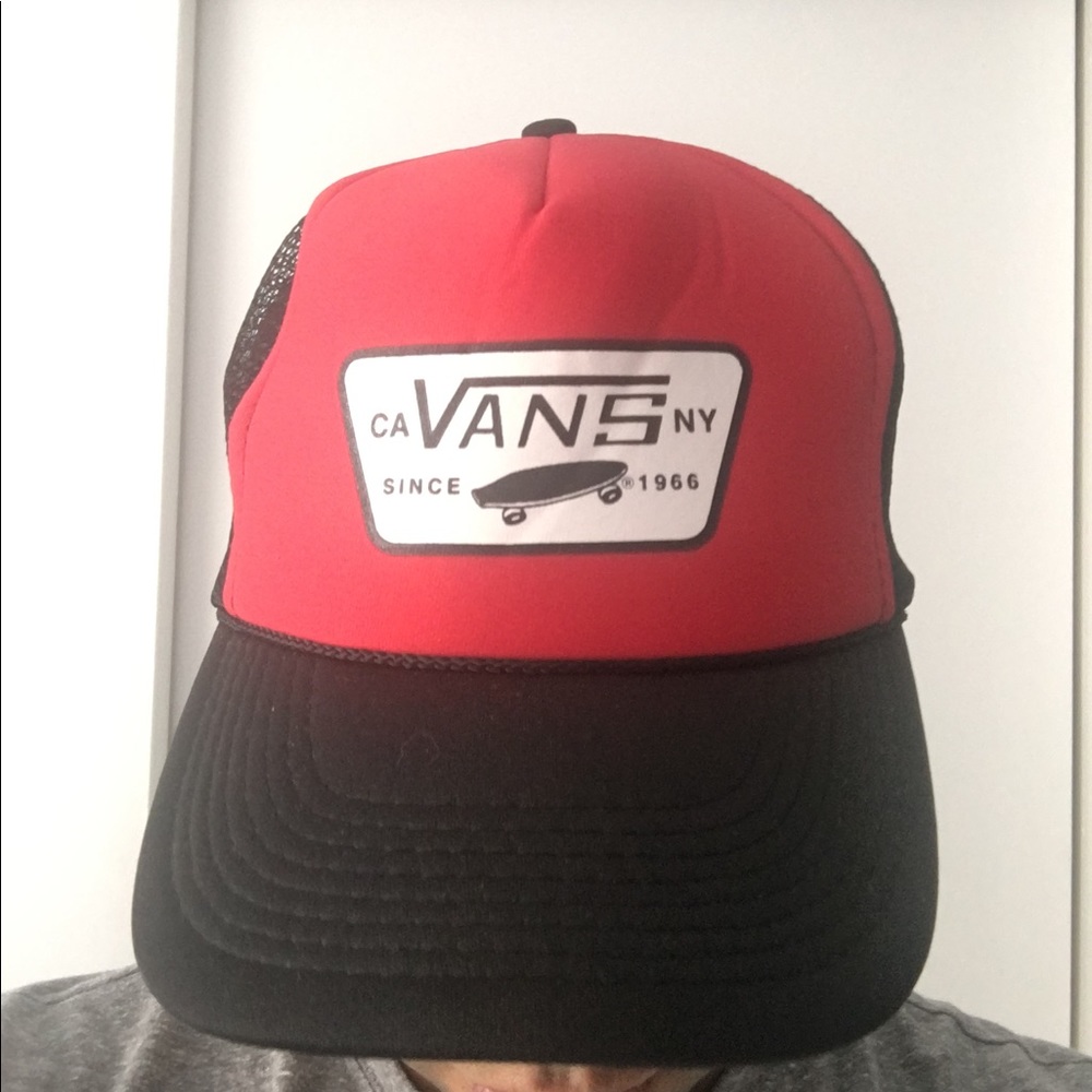 Vans Trucker Snap Back Hat.